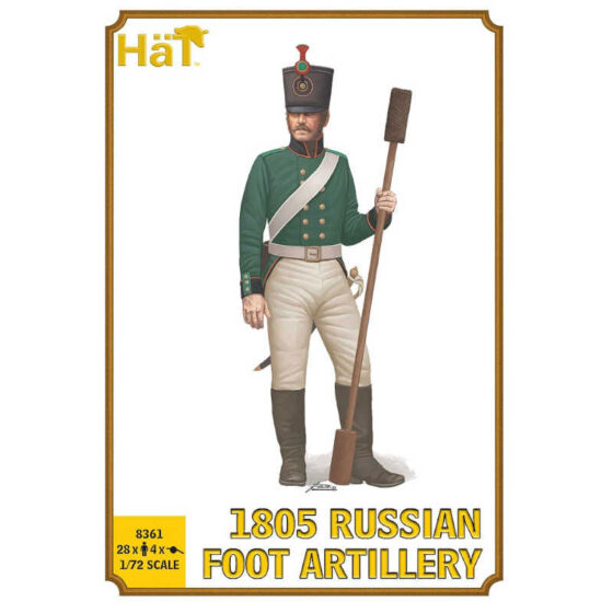 Hat Industrie 1805 Russian Foot Artillery (1/72) 8361 Hat Industrie 1805 Russian Foot Artillery (1/72) 8361