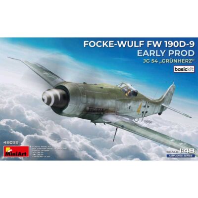 MiniArt Focke-Wulf Fw 190D-9 Early JG54 Grunherz (1/48) 48035