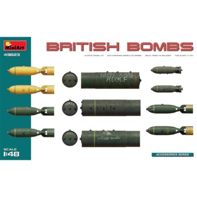 MiniArt British Bombs (1/48) 49023