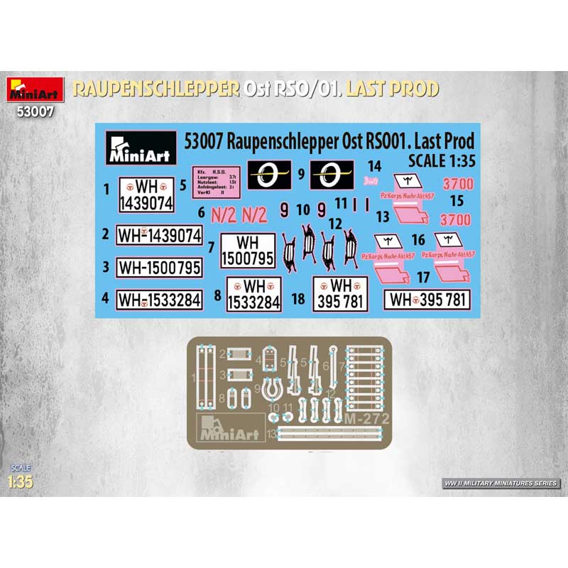 Alternative view of MiniArt Raupenschlepper Ost RSO/01 Last Prod (1/35) 53007