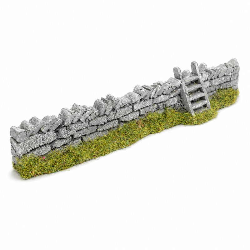Javis Rough Walling With Stile (HO) PW1WS