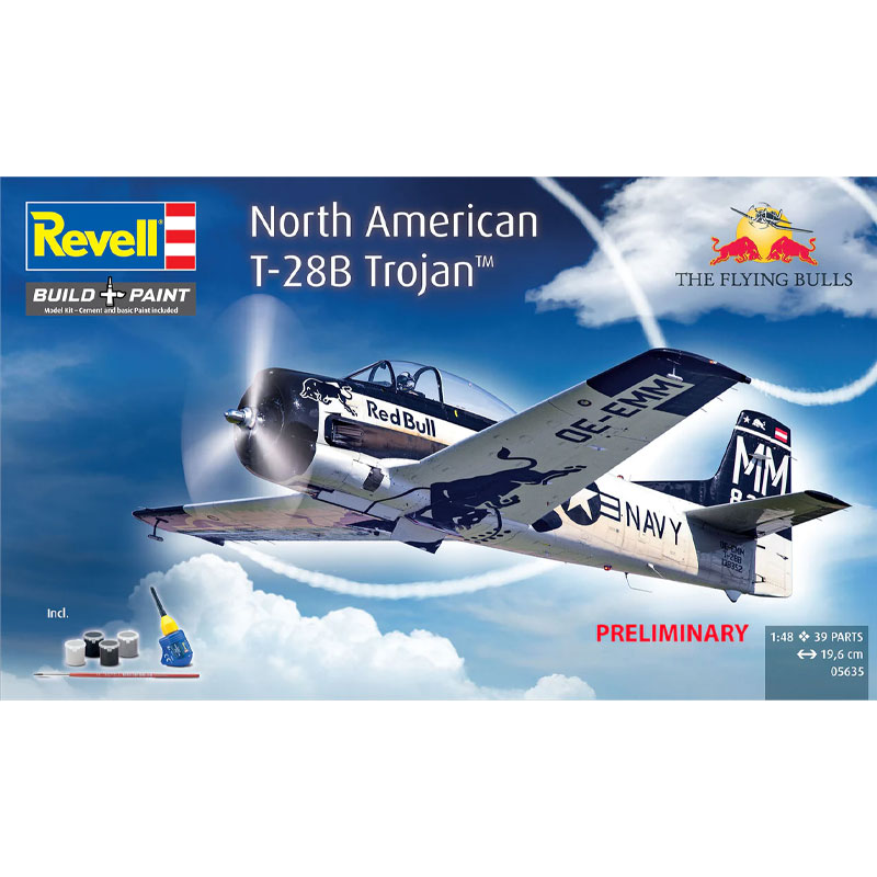 Revell Flying Bulls T-28B Trojan Gift Set (1/48) 05635