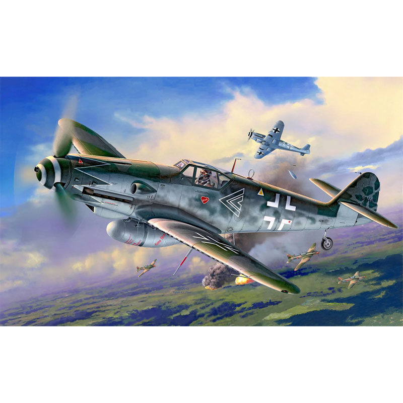 Revell Messerschmitt Bf109G-10 Erla (1/32) 63752 Revell Messerschmitt Bf109G-10 Erla (1/32) 63752