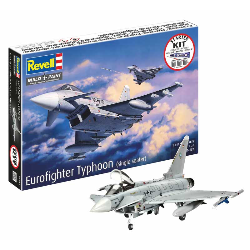 Revell Eurofighter Typhoon Starter Kit (1/144) 74282