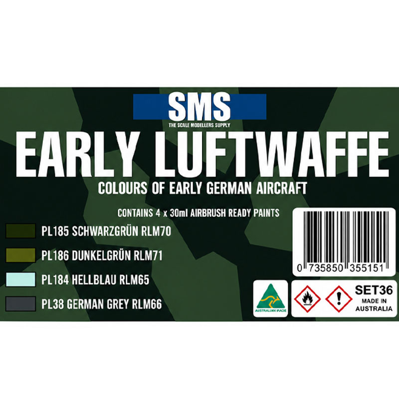SMS Early Luftwaffe Colour Set SET36