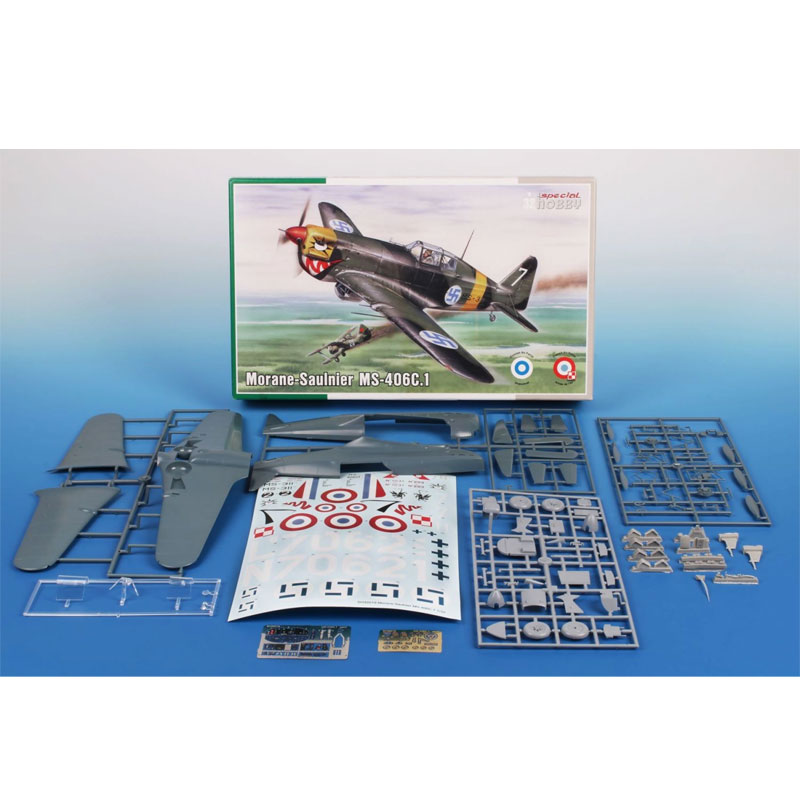 Alternative view of Special Hobby Morane-Saulnier MS-406C.1 (1/32) SH32019