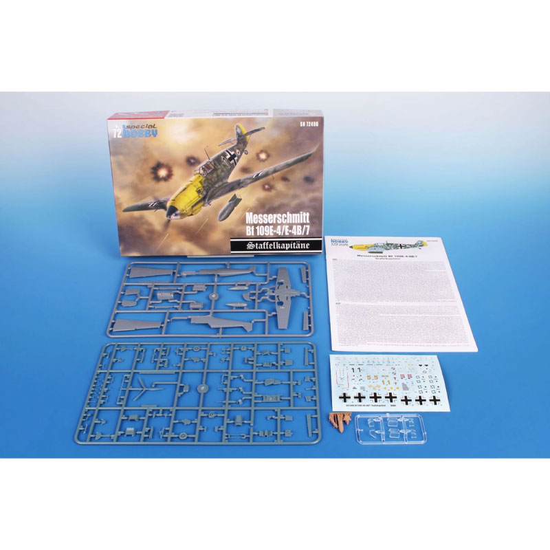 Alternative view of Special Hobby Messerschmitt Bf 109E-4/7 (1/72) SH72496