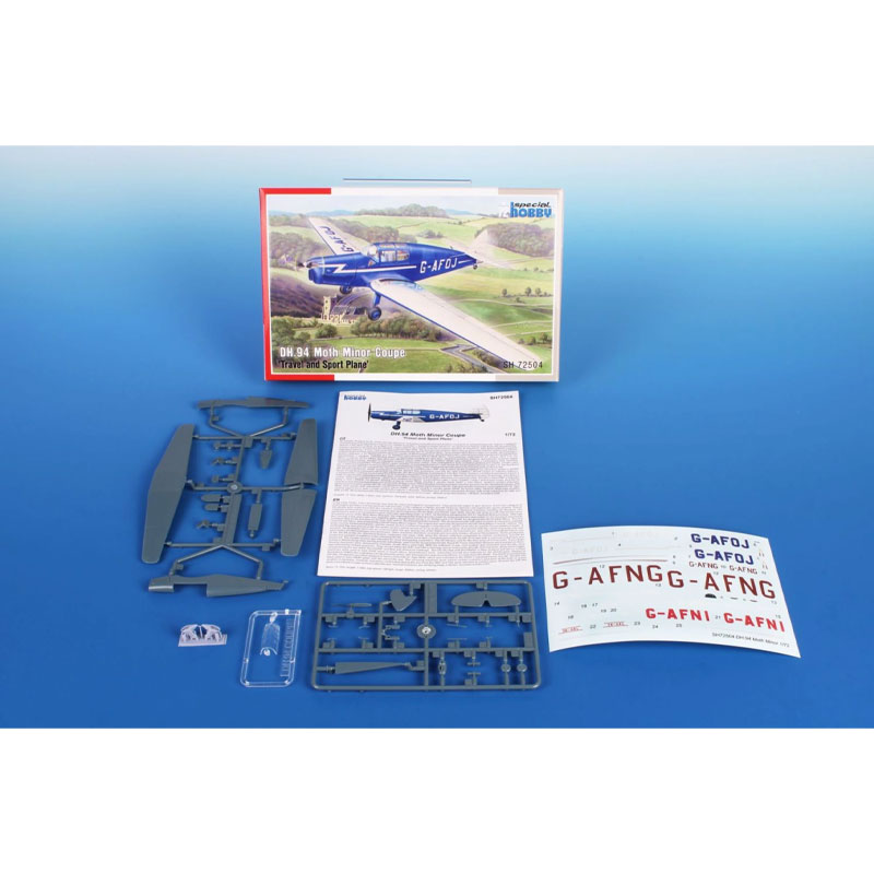 Alternative view of Special Hobby DH.94 Moth Minor Coupe (1/72) SH72504