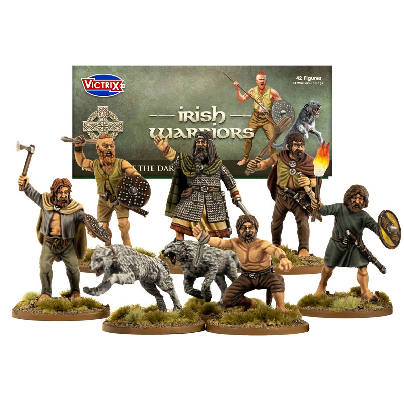 Victrix Dark Age Irish & Dogs (28mm) VXDA021