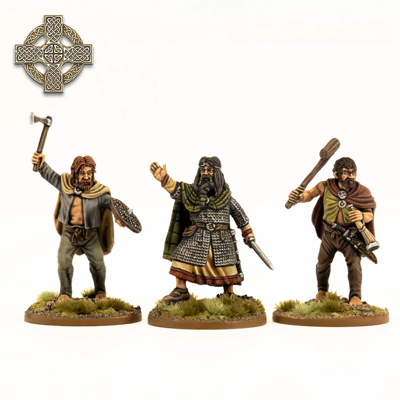 Victrix Dark Age Irish & Dogs (28mm) VXDA021 - Image 3