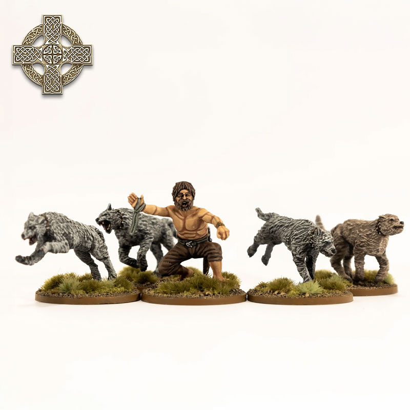 Victrix Dark Age Irish & Dogs (28mm) VXDA021 - Image 5