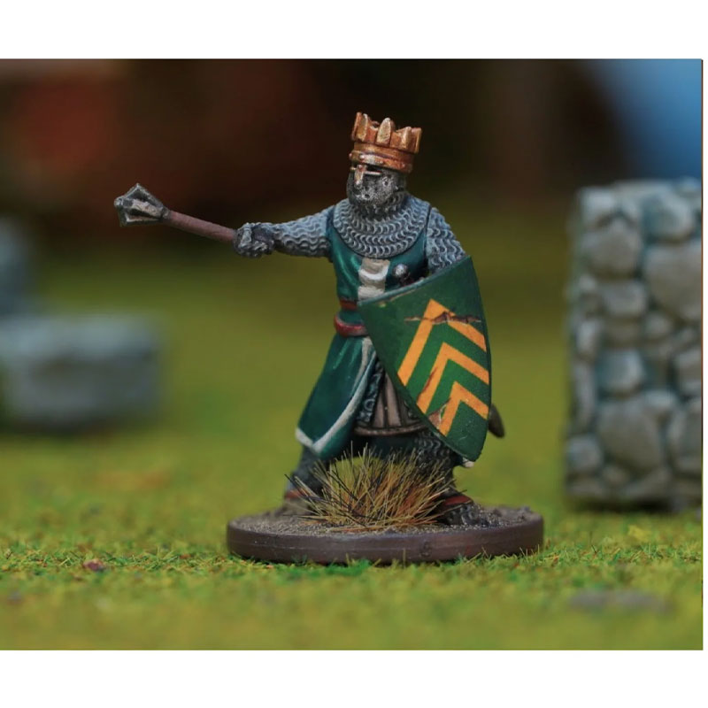 Wargames Atlantic Foot Knight Command (1150-1320) (28mm) WAAAC010 - Image 3