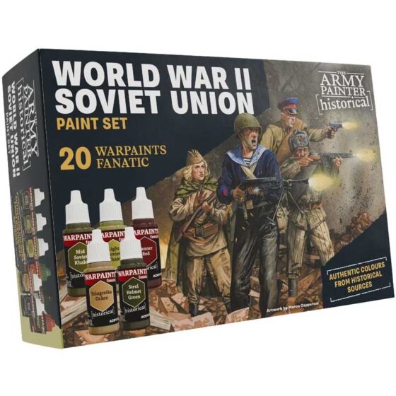 The Army Painter WWII Soviet Union Paint Set WP8112P The Army Painter WWII Soviet Union Paint Set WP8112P