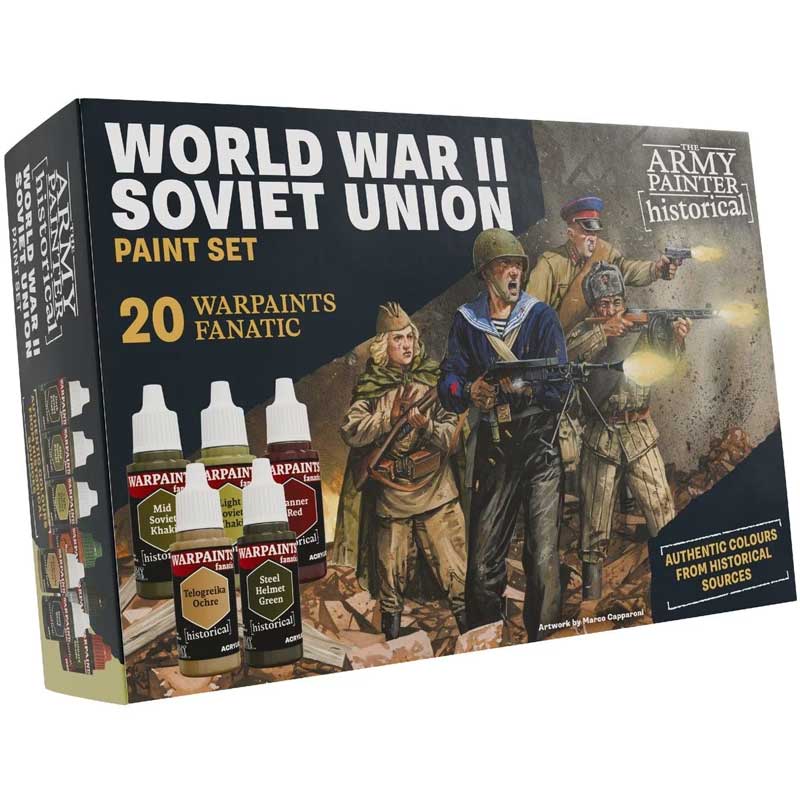 The Army Painter WWII Soviet Union Paint Set WP8112P