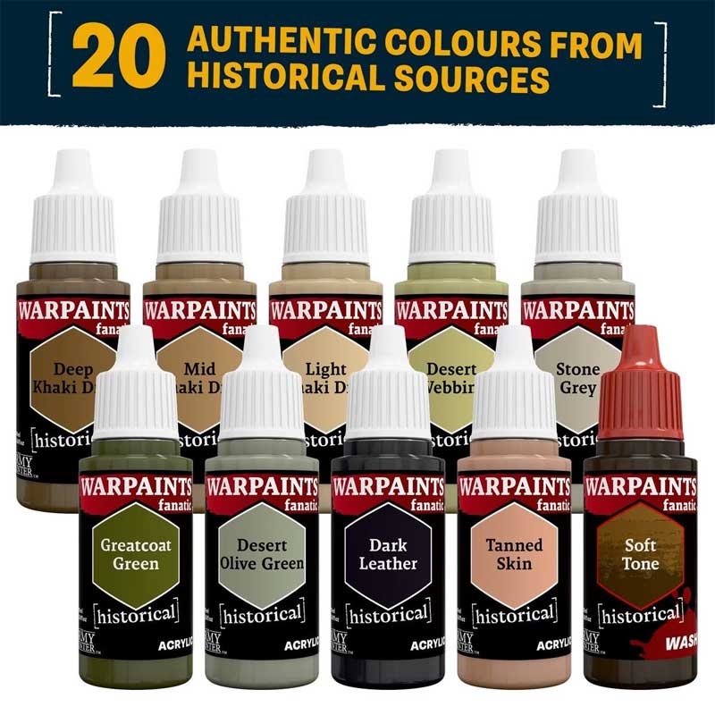 Alternative view of The Army Painter WWII British 8th Army Paint Set WP8113P