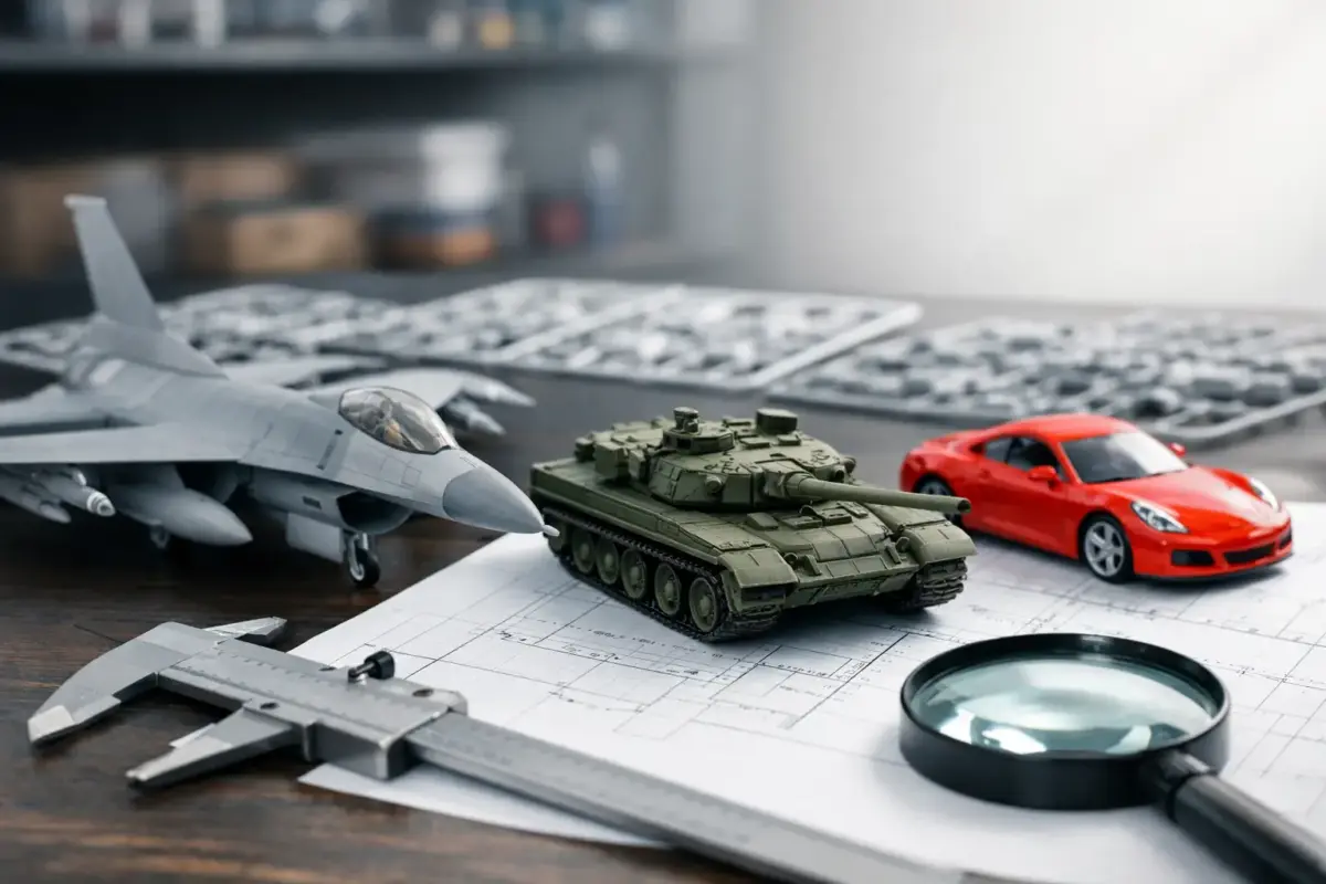 How to Choose Model Kit Scale