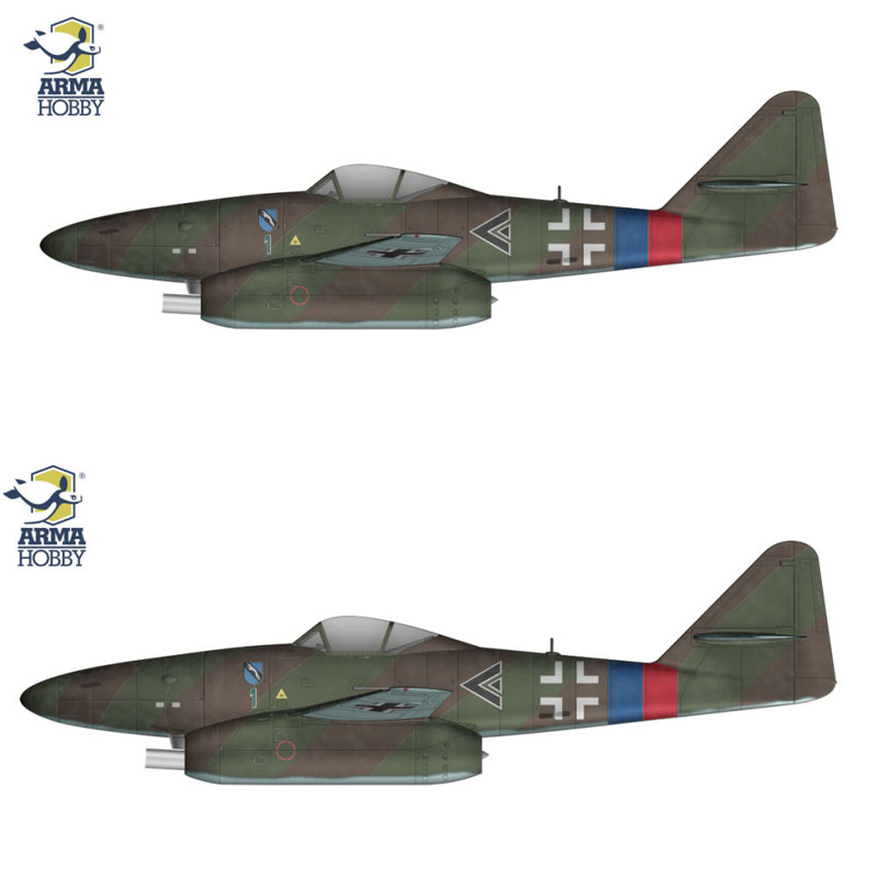 Alternative view of Arma Hobby Messerschmitt Me 262 A-1a/WGr.21 (1/72) 70084
