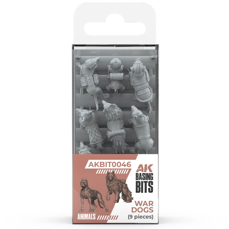 AK Interactive War Dogs - Basing Bits AKBIT0046 AK Interactive War Dogs - Basing Bits AKBIT0046