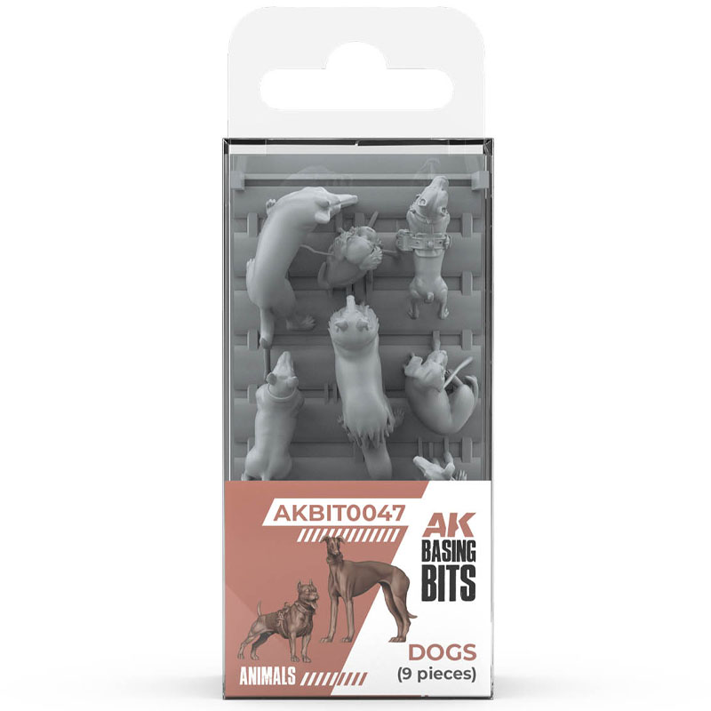 AK Interactive Dogs - Basing Bits AKBIT0047 AK Interactive Dogs - Basing Bits AKBIT0047
