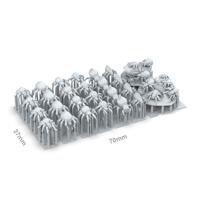 Alternative view of AK Interactive Spiders - Basing Bits AKBIT0049