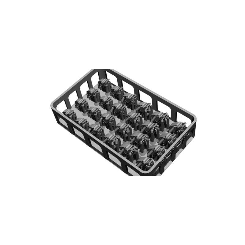 Alternative view of BSK Model German EZ Assemble Late Clamp Set (1/16) BSKC16004