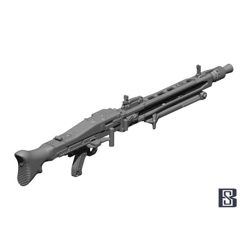 Alternative view of BSK Model German WWII MG42 (1/35) BSKC35015