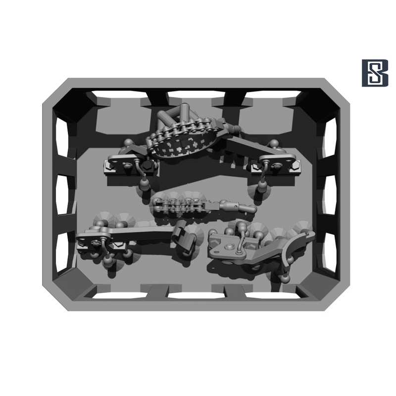 BSK Model Gun Mount For Tiger-I Mid Productions (1/35) BSKC35018