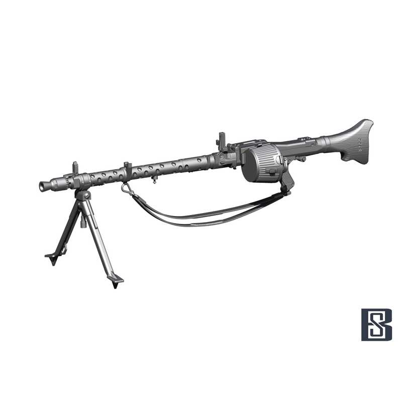 BSK Model German MG34 For Infantry (1/35) BSKC35021