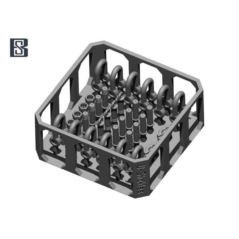 BSK Model German Heavy Armor U-Shackles (1/35) BSKC35024