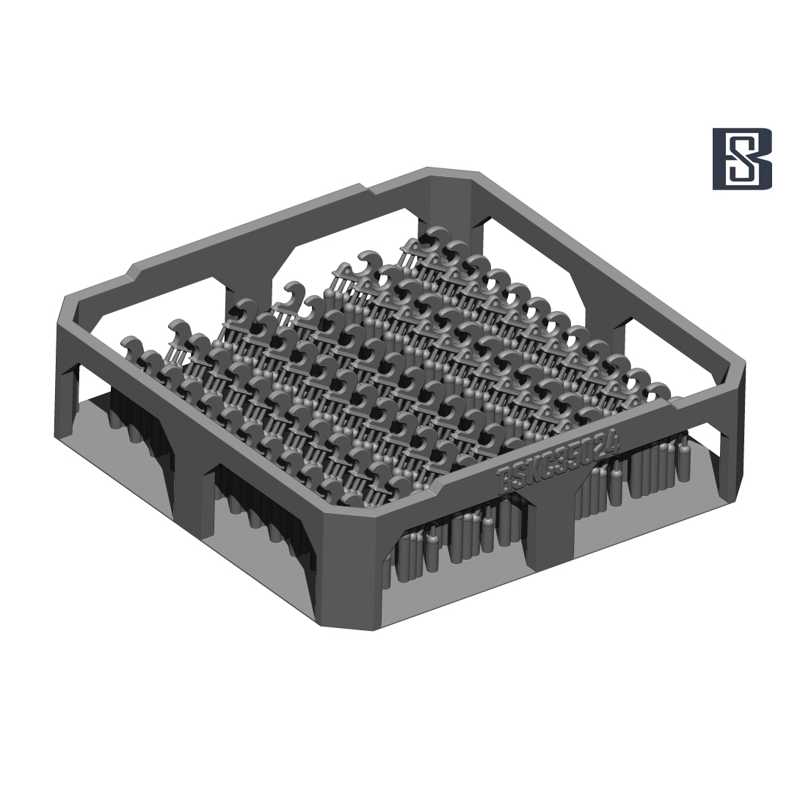 Alternative view of BSK Model German Tank Lifting Hook Set A (1/35) BSKC35025