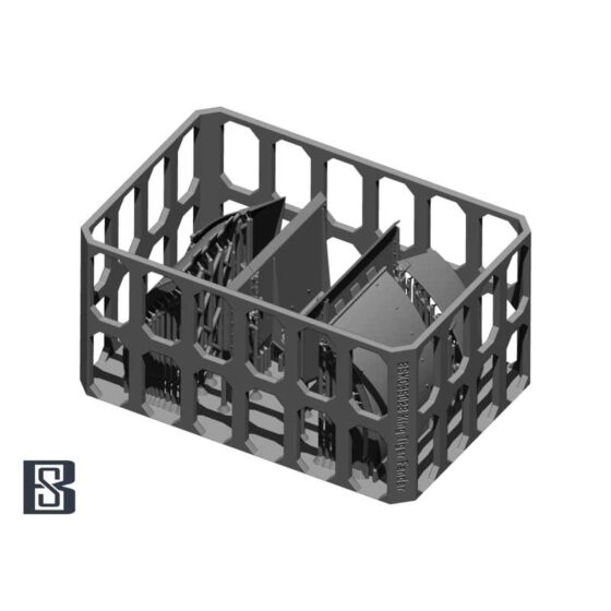 BSK Model King Tiger Front & Rear Fenders (1/35) BSKC35028