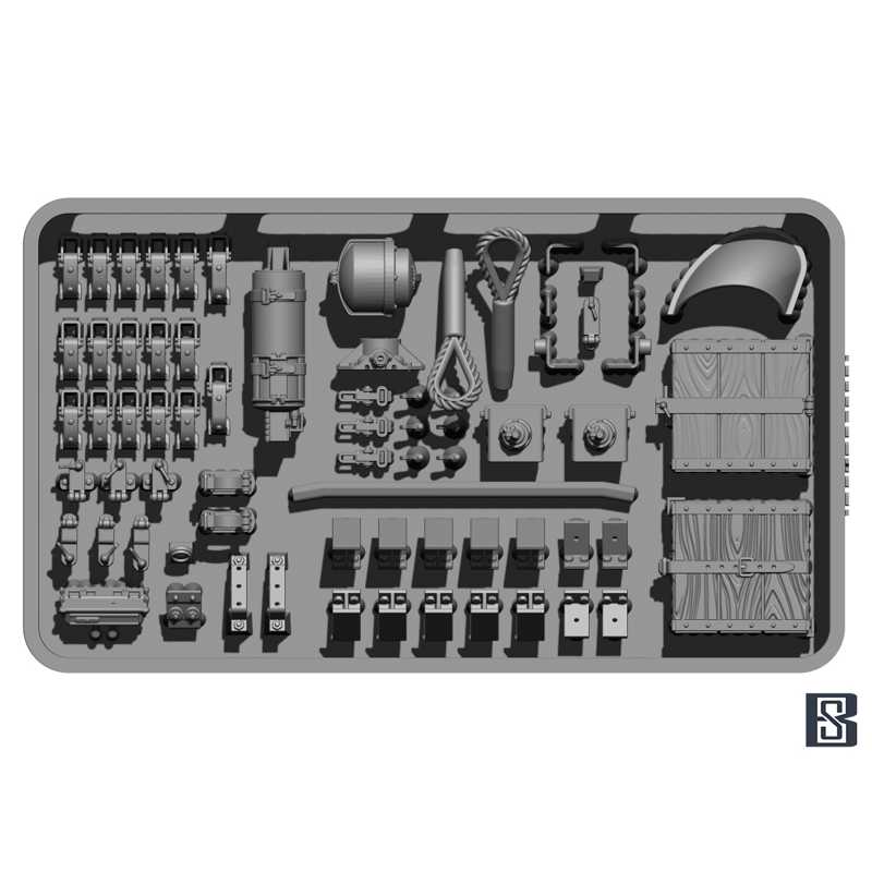 BSK Model Brummbär Detail Set (1/35) BSKD35028 BSK Model Brummbär Detail Set (1/35) BSKD35028