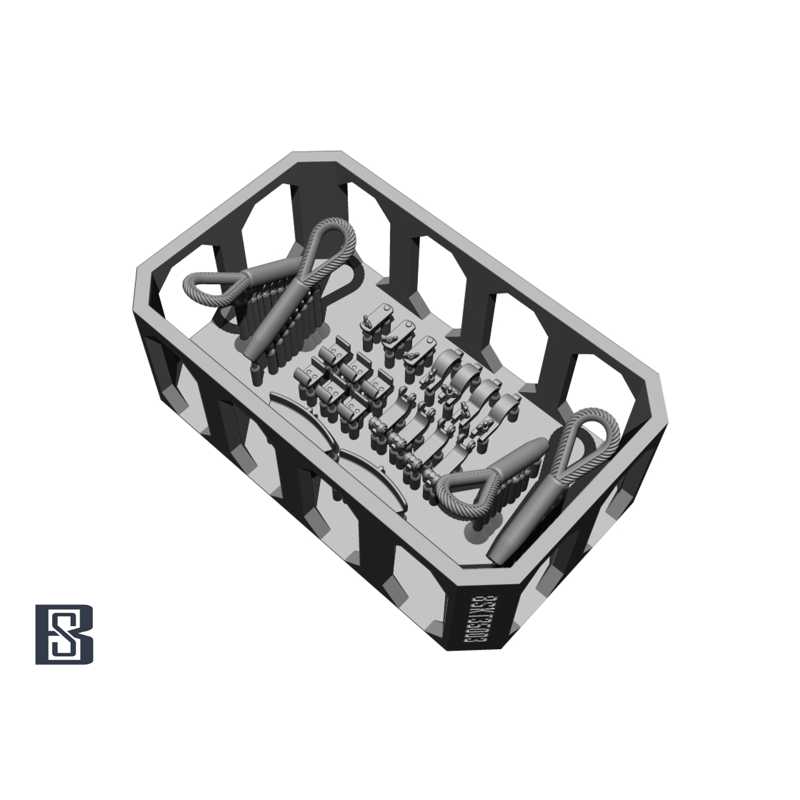 BSK Model Panzer III/ StuG III Towing Cable Set (1/35) BSKT35003 BSK Model Panzer III/ StuG III Towing Cable Set (1/35) BSKT35003