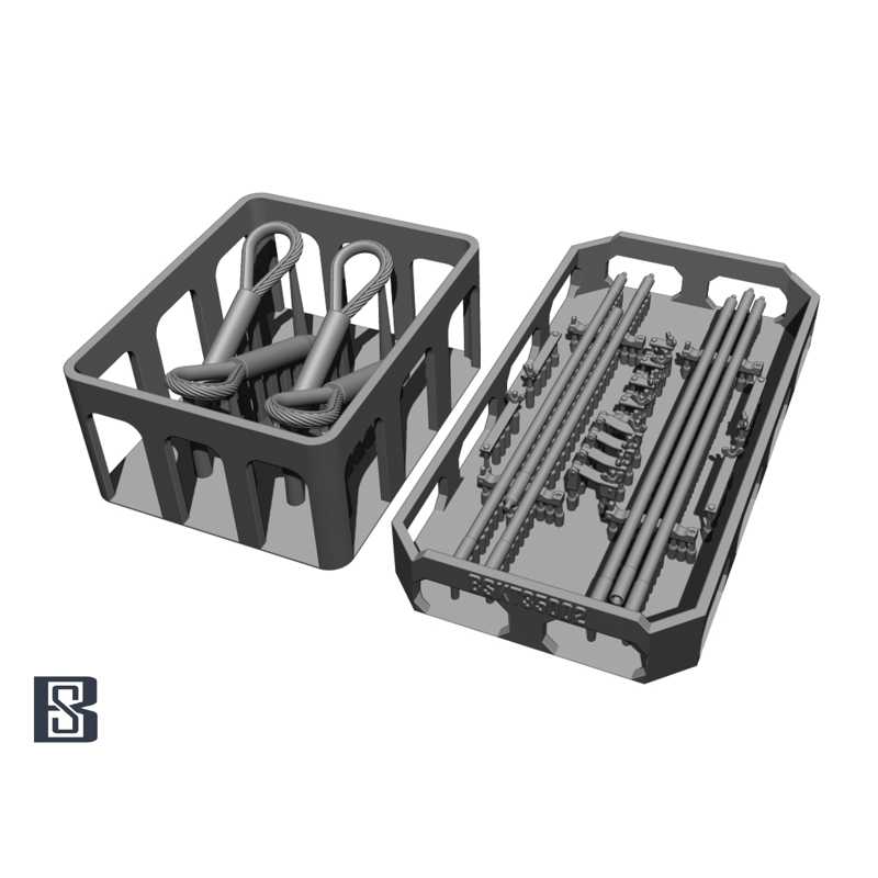 BSK Model KV Series, JS Series Towing Cable Set (1/35) BSKT35005 BSK Model KV Series, JS Series Towing Cable Set (1/35) BSKT35005