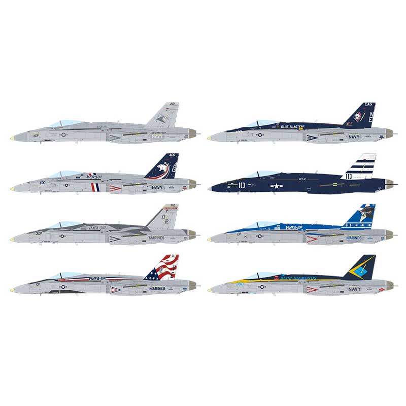 Alternative view of Eduard F/A-18 Hornet Legacy Limited Edition (1/48) 11195