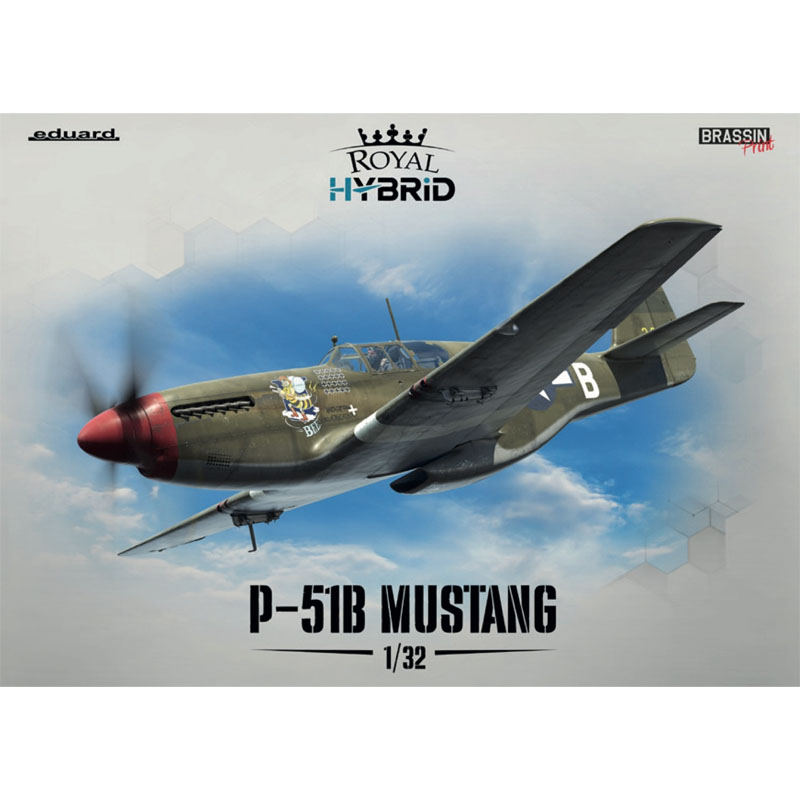 Eduard North American P-51B Mustang Royal Hybrid Edition (1/32) 932011