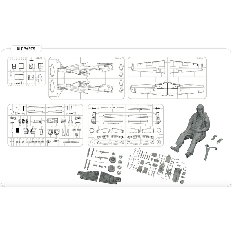 Alternative view of Eduard North American P-51B Mustang Royal Hybrid Edition (1/32) 932011