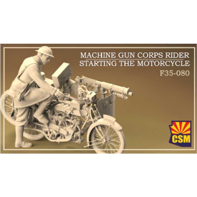 Copper State Models Machine Gun Corps Rider (1/35) F35-080
