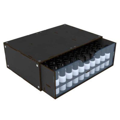 GreenStuffWorld 17Ml Paint Organizer Module - Black 6853