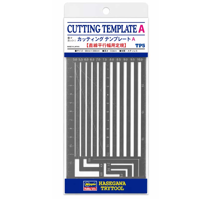 Hasegawa Cutting Template A Parallel Width Ruler TP5