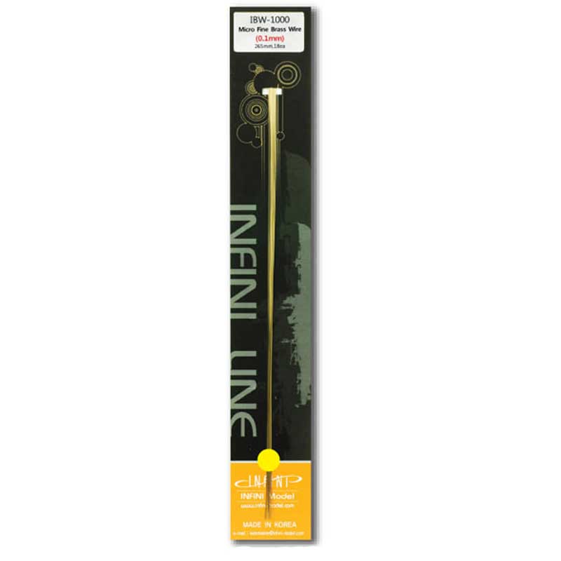 Infini Model Micro Fine Brass Wire (0.1mm) IBW-1000