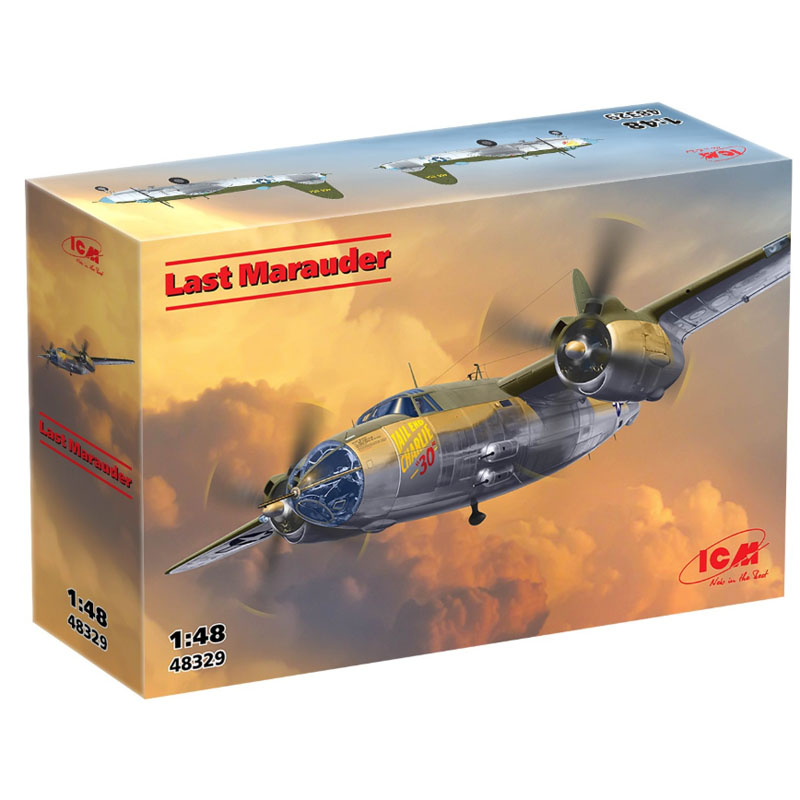 ICM Last Marauder B-26 Marauder WWII Bomber (1/48) 48329 ICM Last Marauder B-26 Marauder WWII Bomber (1/48) 48329
