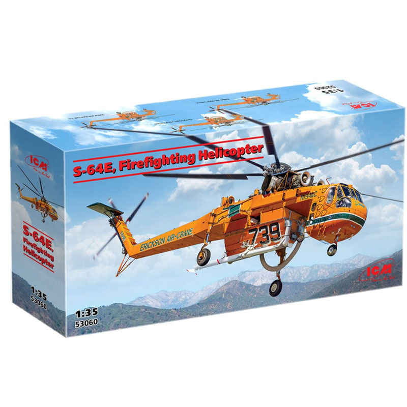 ICM Sikorsky S-64E Skycrane Firefighting Helicopter (1/35) 53060 ICM Sikorsky S-64E Skycrane Firefighting Helicopter (1/35) 53060