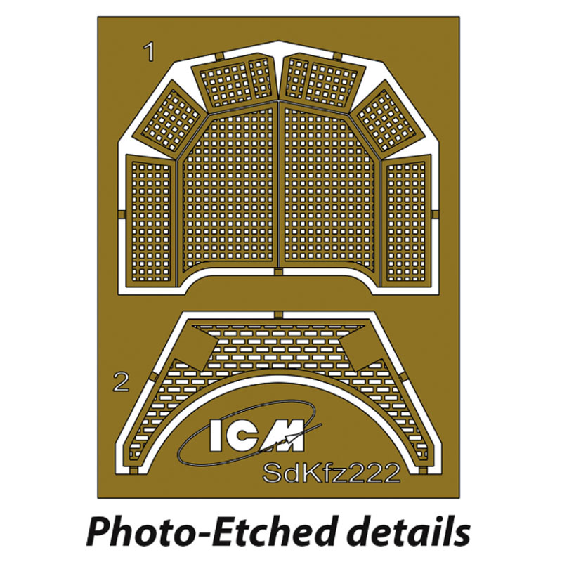 Alternative view of ICM Wehrmacht Light Armoured Vehicles Set (1/72) DS7207