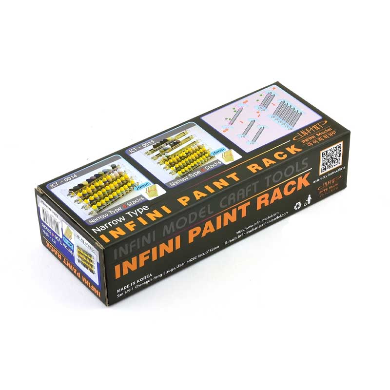 Infini Model Paint Rack Narrow (4) ICT-014