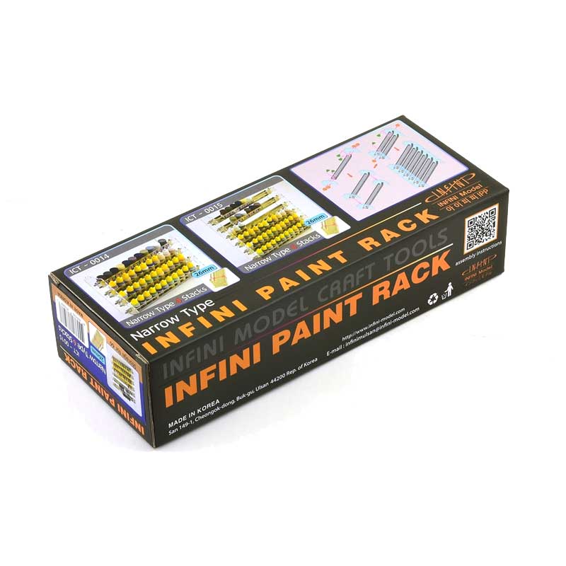 Infini Model Paint Rack Narrow (6) ICT-015