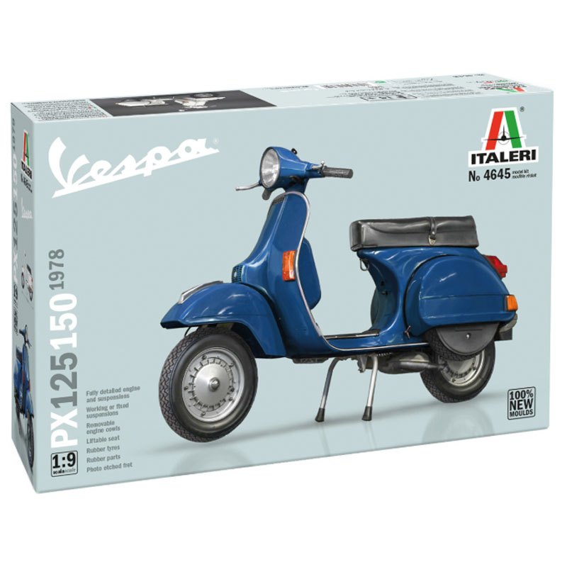Italeri Piaggio Vespa PX 125/150 1978 (1/9) 4645 Italeri Piaggio Vespa PX 125/150 1978 (1/9) 4645