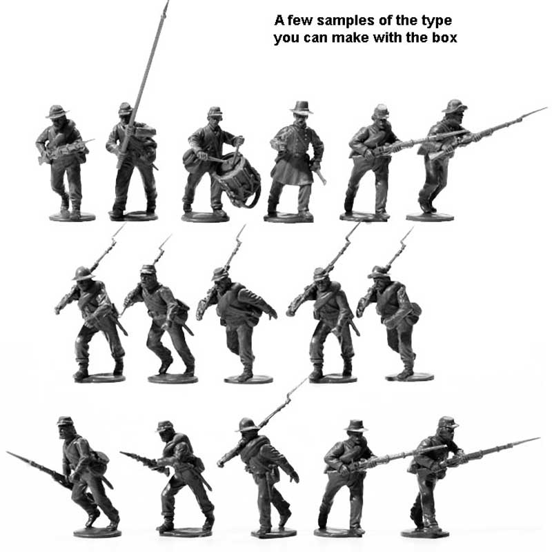 Alternative view of Perry Miniatures American Civil War Infantry 1861-65 (28mm) ACW80