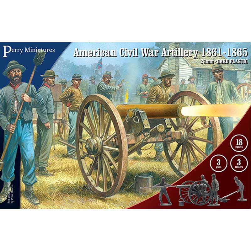 Perry Miniatures American Civil War Artillery 1861-65 (28mm) ACW90