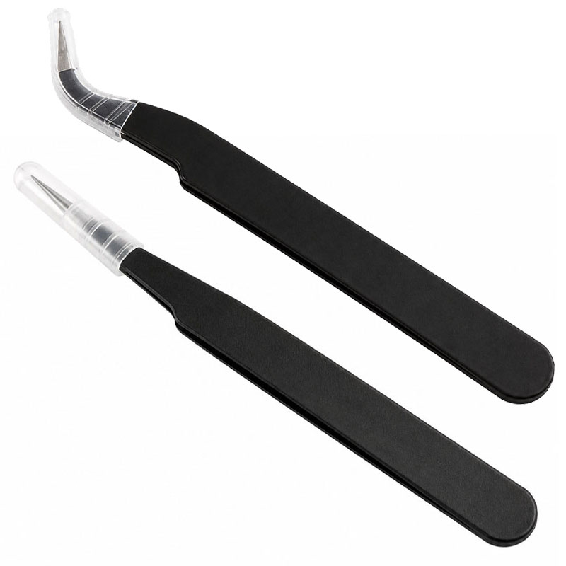 Black Tweezers Set RS2056-57